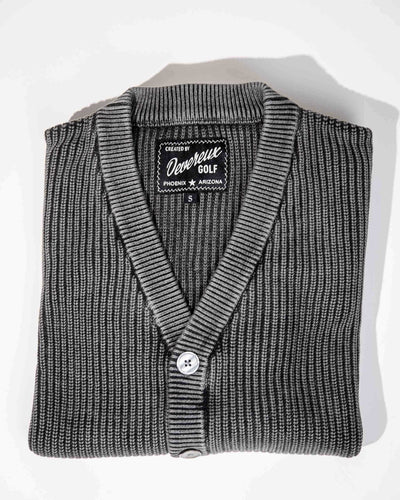 Fisherman Cardigan - Coal