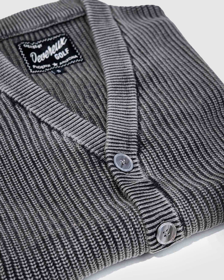 Fisherman Cardigan - Coal