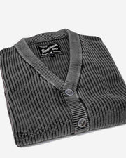 Fisherman Cardigan - Coal