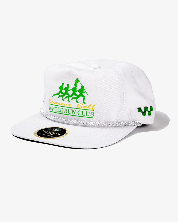 16 Marathon Hat - White