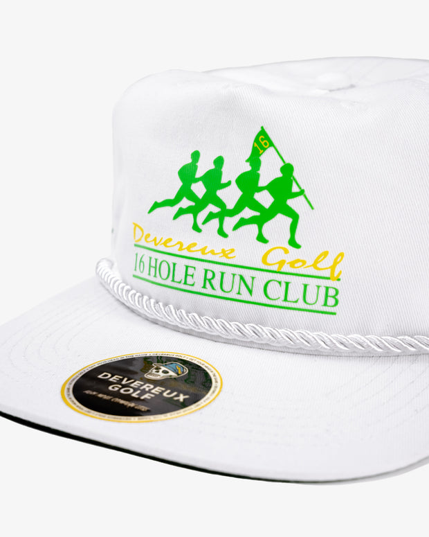 16 Marathon Hat - White