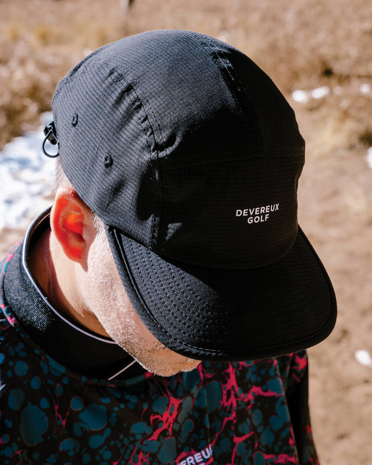 Solid Camper Hat - Black