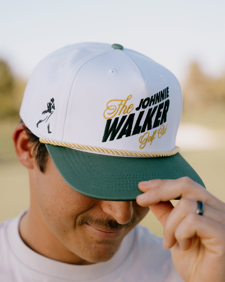 Johnnie Walker Golf Club Hat - White/Green