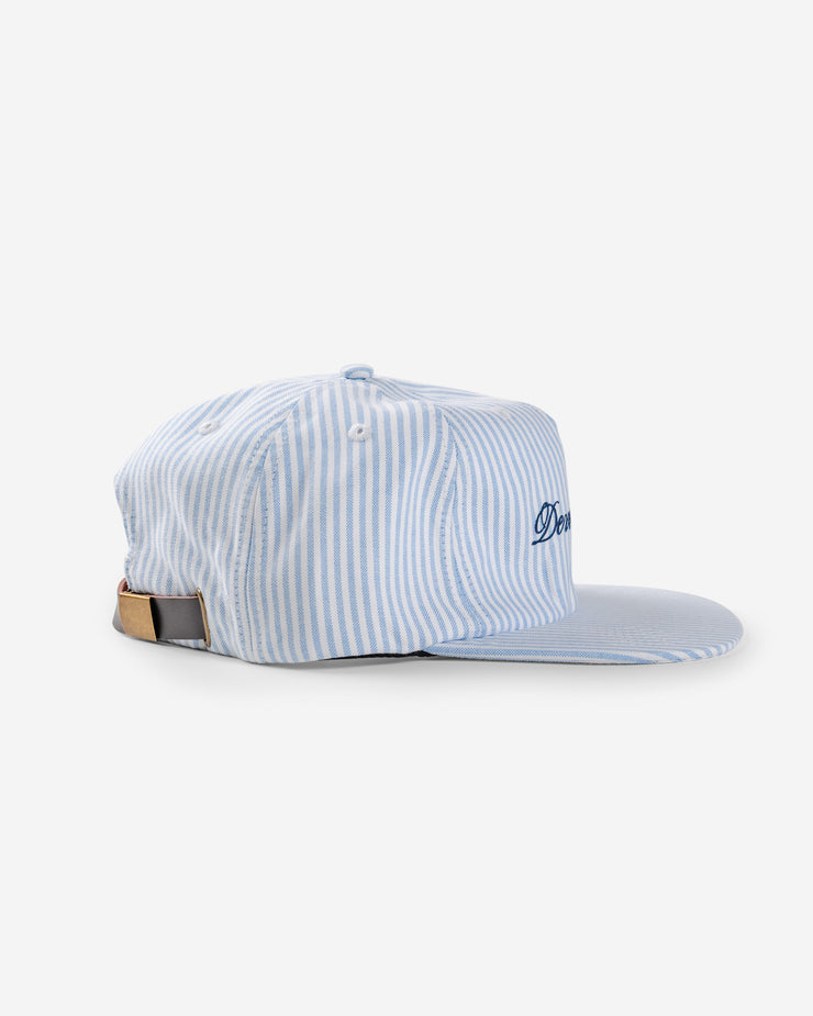 Seersucker Hat - Blue / White