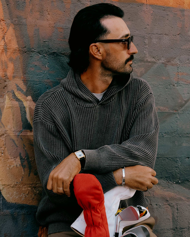 Fisherman Hoodie - Coal