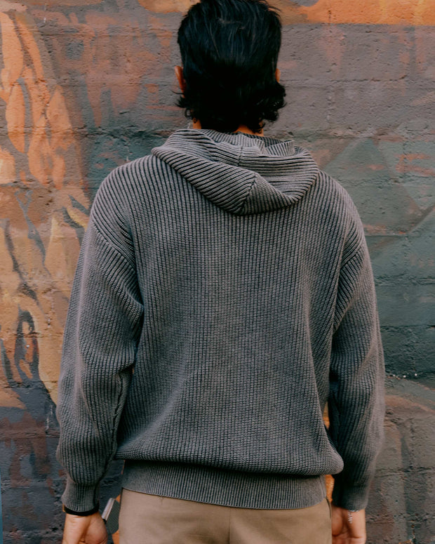 Fisherman Hoodie - Coal