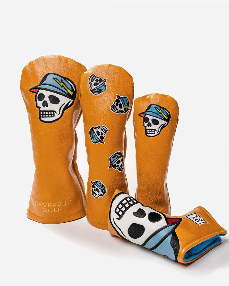 Icon Fairway Headcover - Saddle Brown