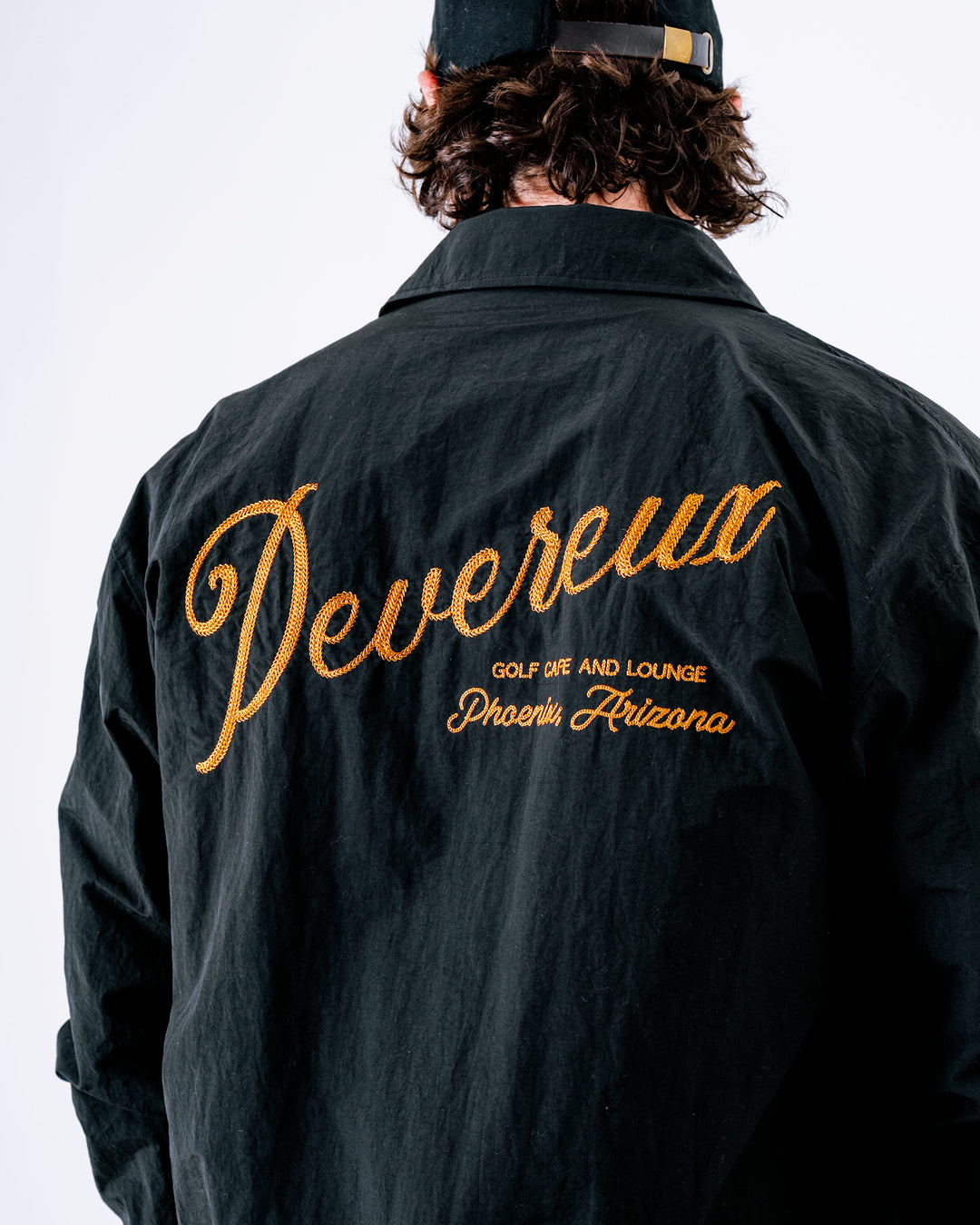 Nylon Full Zip Jacket - Black – Devereux