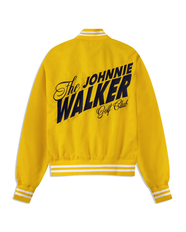 Johnnie Walker Golf Club Satin Bomber - Gold