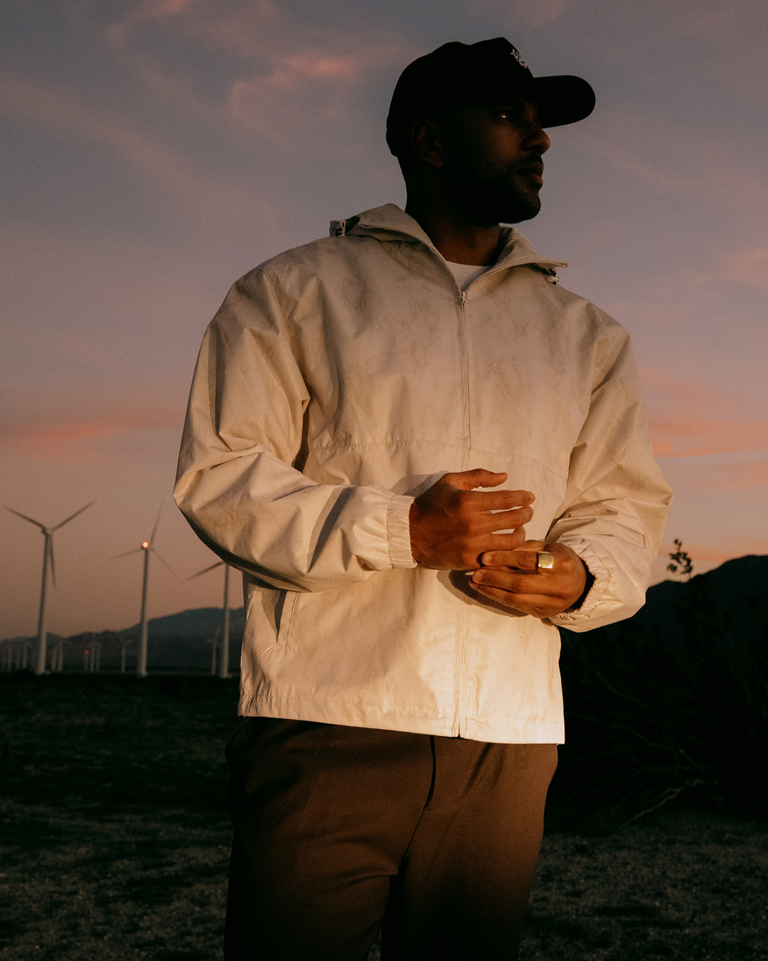 Anorak Jacket - Mineral Snake | Devereux