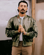 Thunderbird Bomber Jacket - Dark Slate