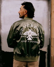 Thunderbird Bomber Jacket - Dark Slate