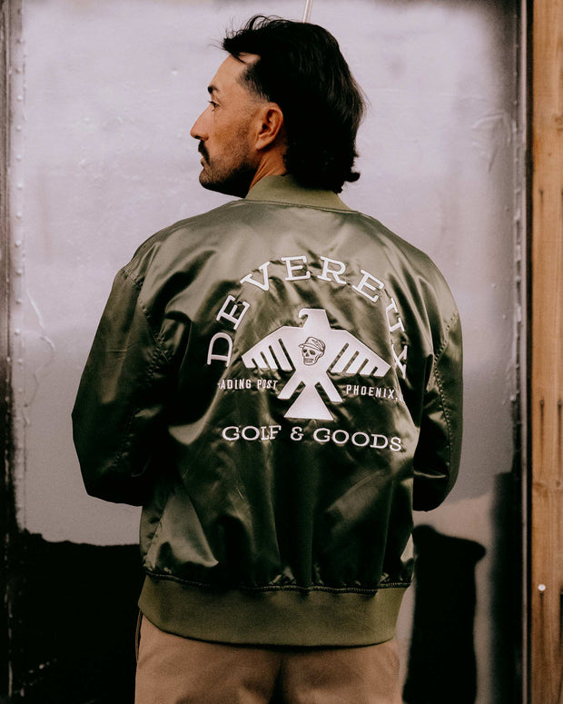 Thunderbird Bomber Jacket - Dark Slate