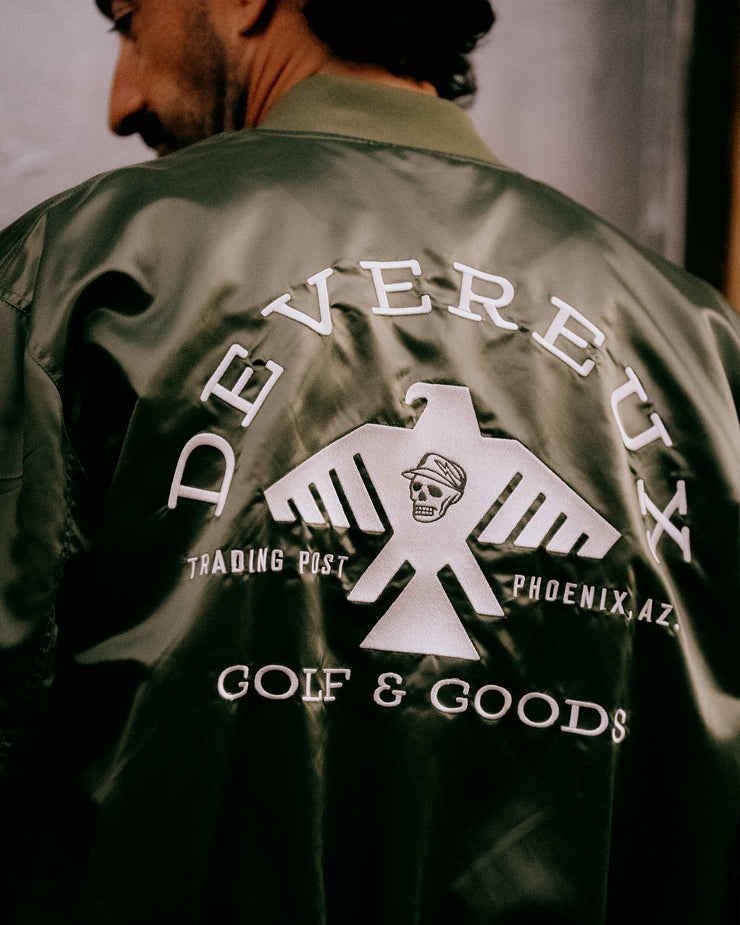 Thunderbird Bomber Jacket - Dark Slate