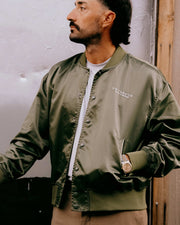 Thunderbird Bomber Jacket - Dark Slate