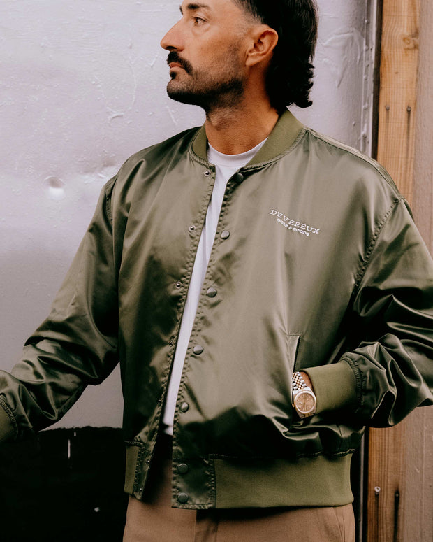 Thunderbird Bomber Jacket - Dark Slate