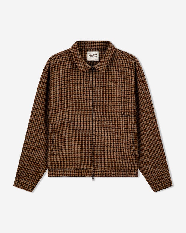 Greenskeeper Keeper - Houndstooth Brown