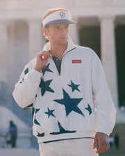 Star_Spangled Banner Jacket - White / Navy