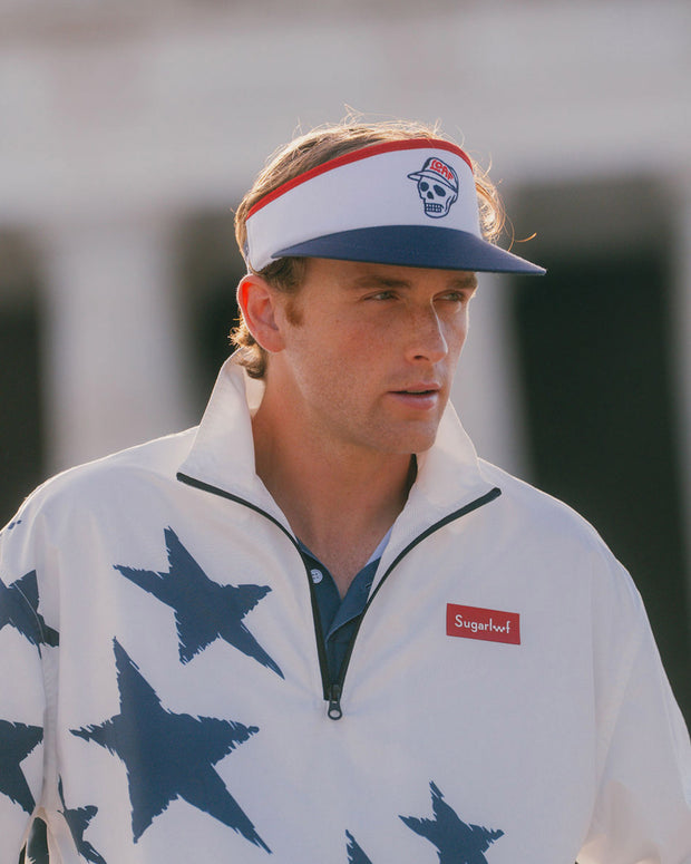 Star_Spangled Banner Jacket - White / Navy