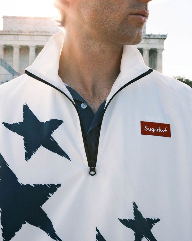 Star_Spangled Banner Jacket - White / Navy
