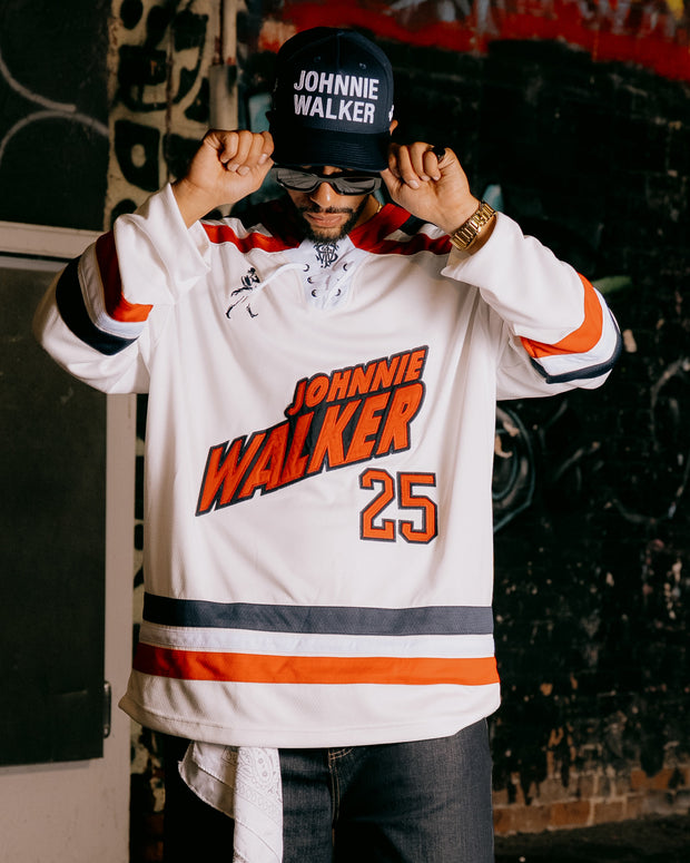 Johnnie Walker Home Hockey Jersey - Red / Navy