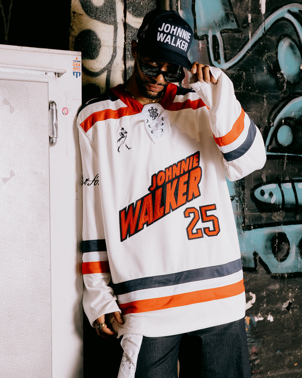 Johnnie Walker Home Hockey Jersey - Red / Navy