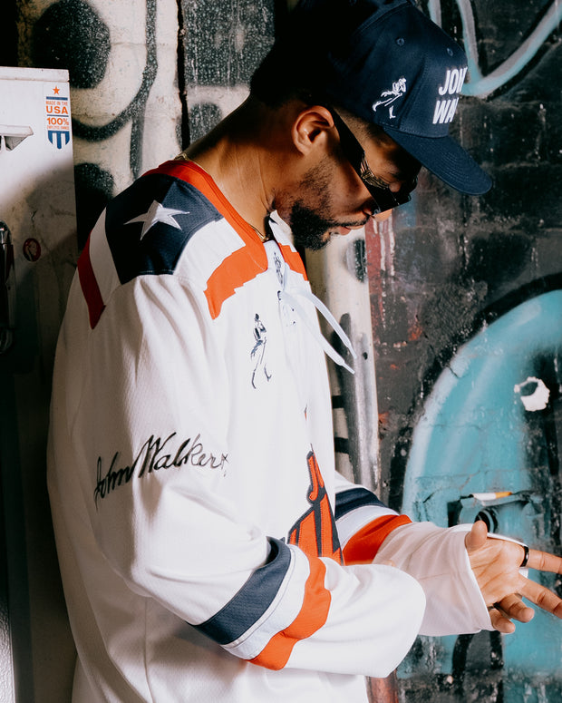 Johnnie Walker Home Hockey Jersey - Red / Navy