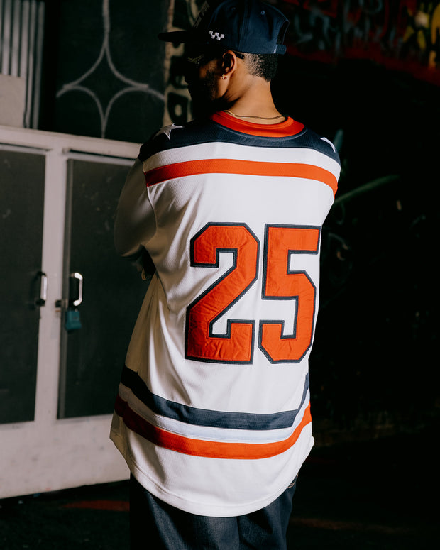 Johnnie Walker Home Hockey Jersey - Red / Navy