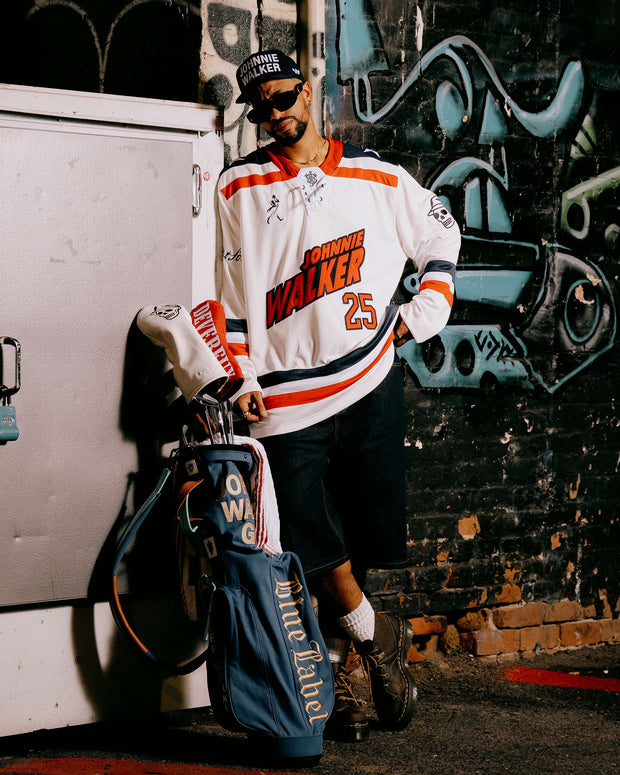 Johnnie Walker Home Hockey Jersey - Red / Navy