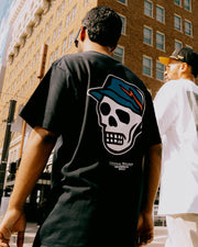 Johnnie Walker Skull Caddie Tee - Navy