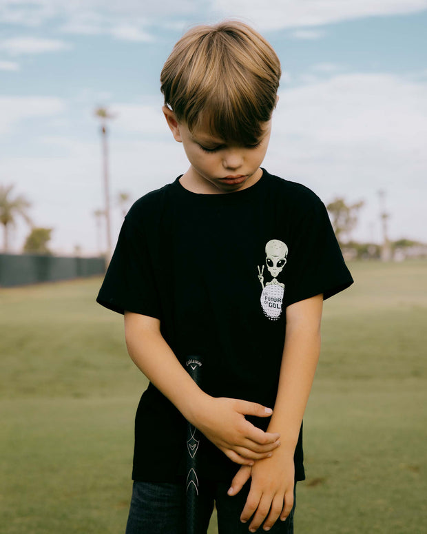 Kids Alien Tee - Black