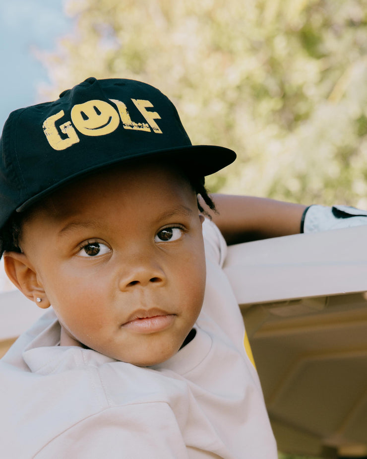 Kids Golf Smiley Cap