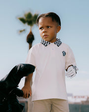 Skull Racer Kids Polo