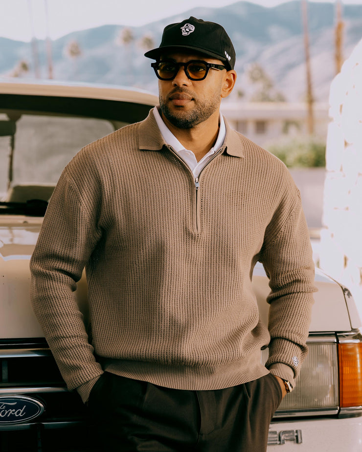 Polo Quarter Zip Sweater Polo Ralph Lauren Cable Knit Cotton