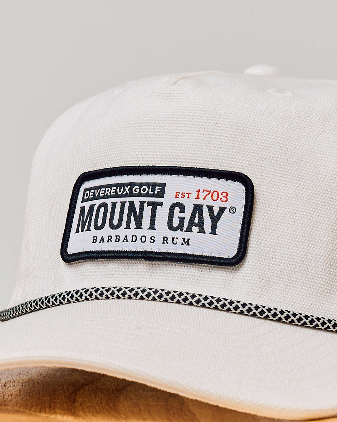 Mount Gay Patch Hat - White – Devereux