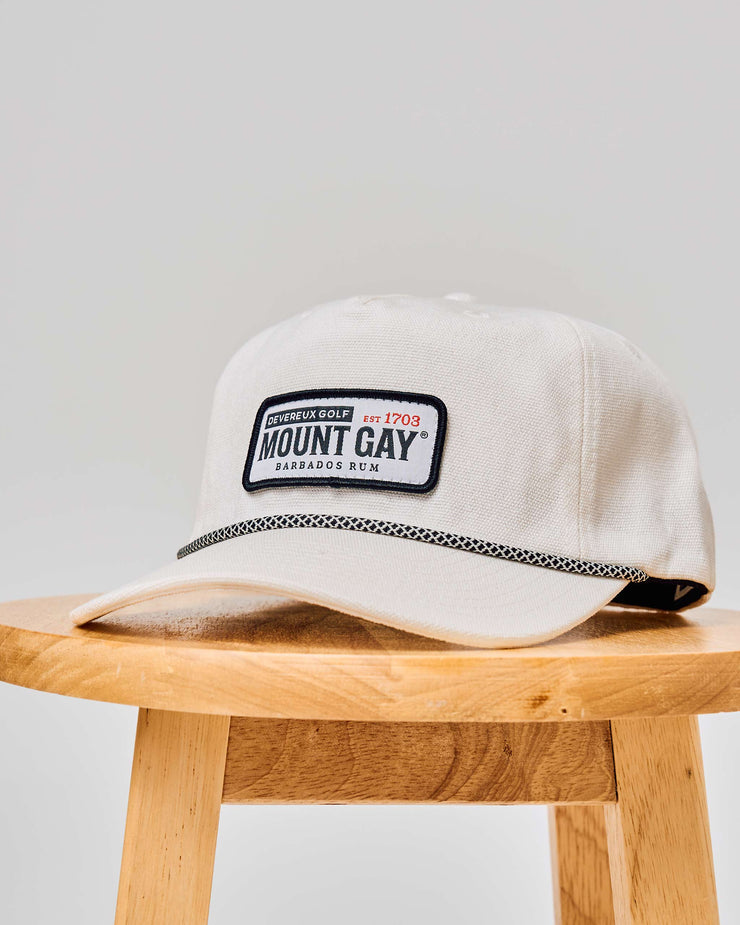 Mount Gay Patch Hat - White – Devereux