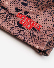 Devereux Mesh Golf Short - Rattlesnake Print