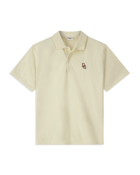 Classic Golf Polo - Cream - Devereux