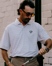 Disco Rodeo Polo - Light Grey