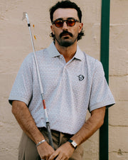 Disco Rodeo Polo - Light Grey