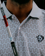 Disco Rodeo Polo - Light Grey