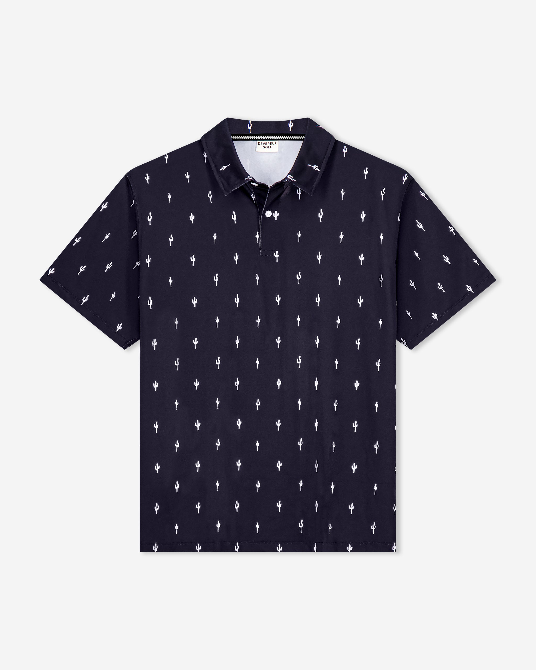 devereux golf ポロシャツ Black Golf Polo - Devereux