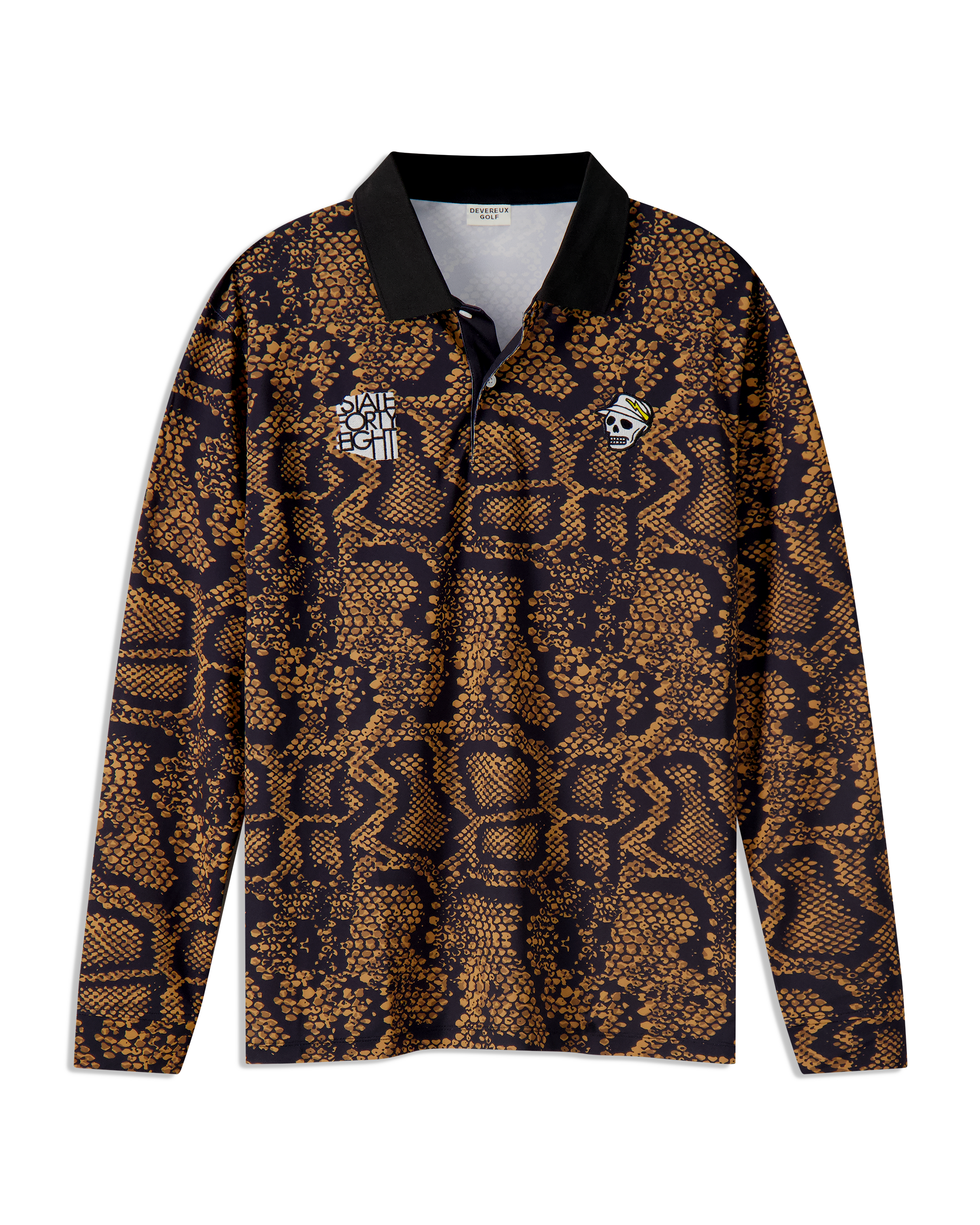 Rattlesnake Long Sleeve Polo – Devereux