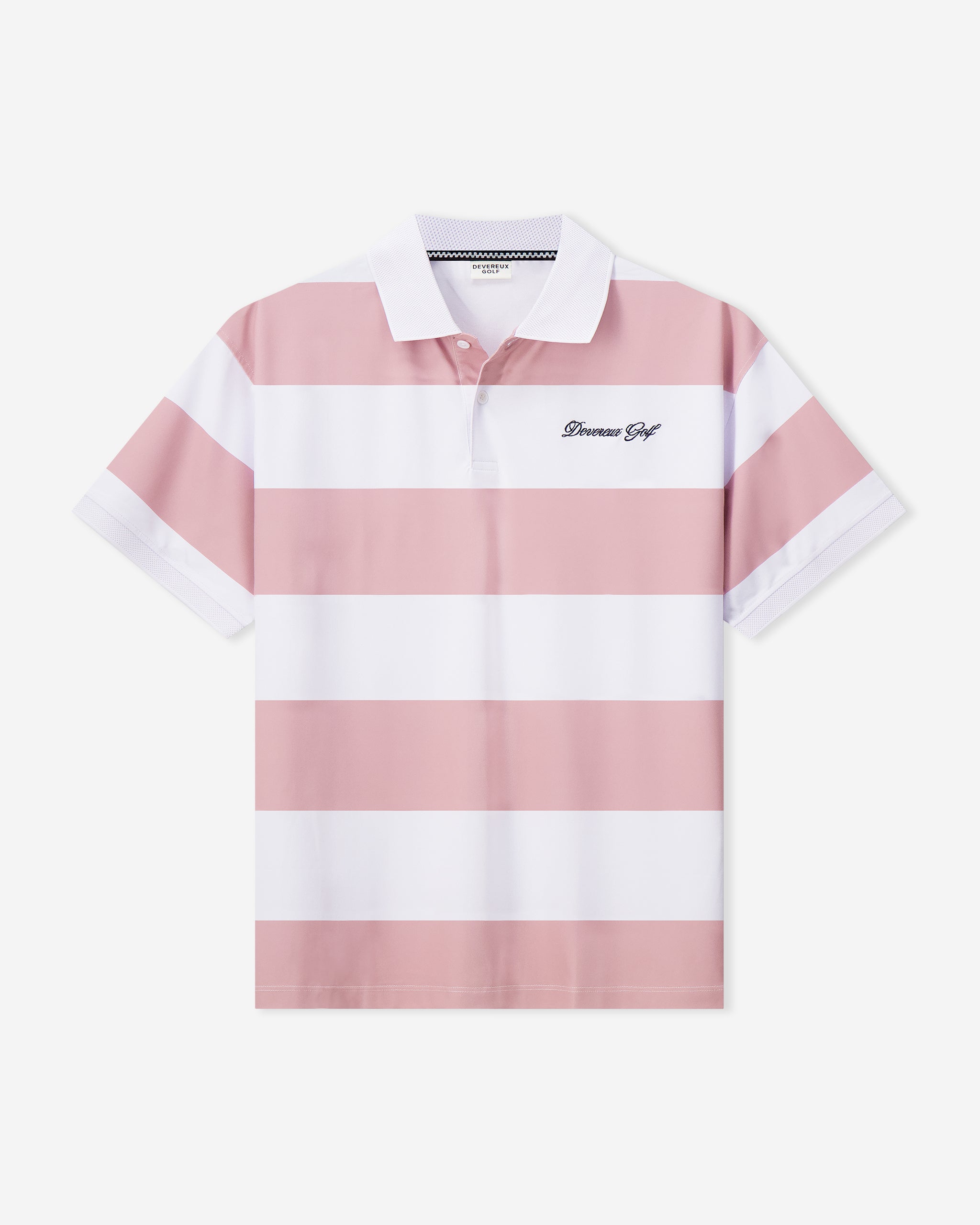 Ralph Lauren GOLF Vintage Pink & White Striped NWT Visor ?? Pink GGG Visor – Golf Girl Games main image 3