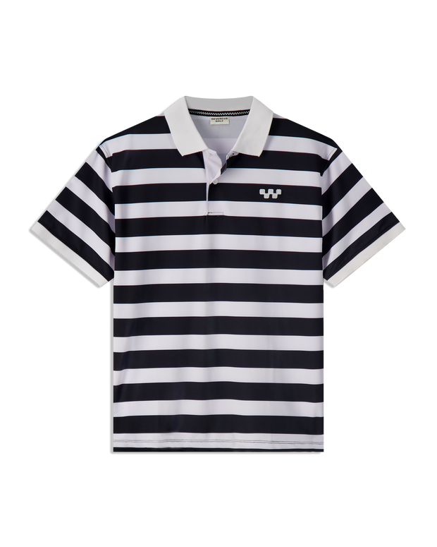 Awning Stripe - Black / White