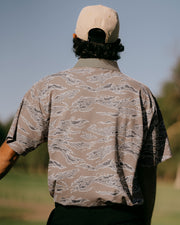 Tiger Stripe Polo - Tiger Camo
