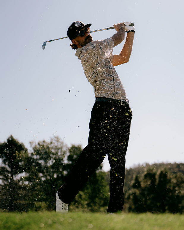 Tiger Stripe Polo - Tiger Camo