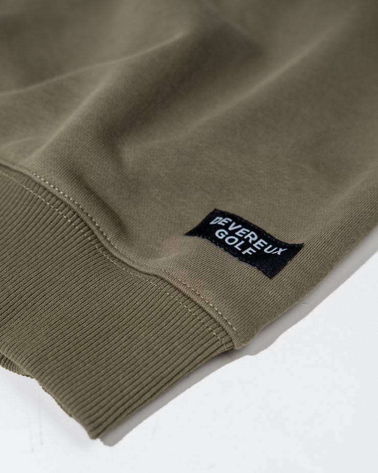 Essential Quarter Zip - Olive
