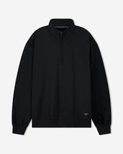 Essential Quarter Zip - Black