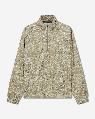 Pullover Piped QTR ZIP - Tiger Camo
